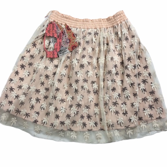 Scotch R'Belle Other - Scotch R Belle NWT palm tree ruffle skirt. SIZE 16